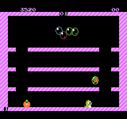 Bubble Bobble ROM Gameplay Screenshot 1