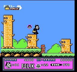 Felix the Cat ROM Gameplay Screenshot 1