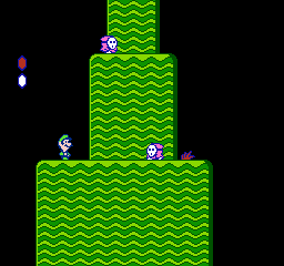 Super Mario Bros. 2 ROM Gameplay Screenshot 1