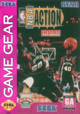 NBA Action Starring David Robinson — ROM para Game Gear