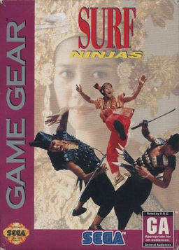 Surf Ninjas — ROM para Game Gear