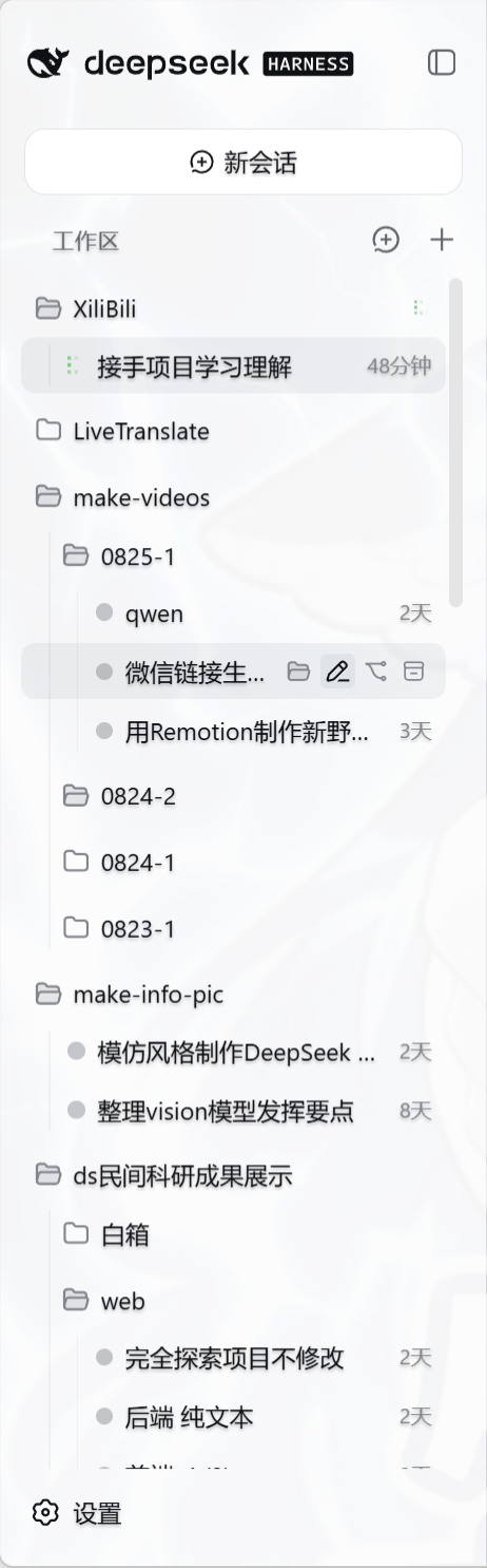 工作区树总览