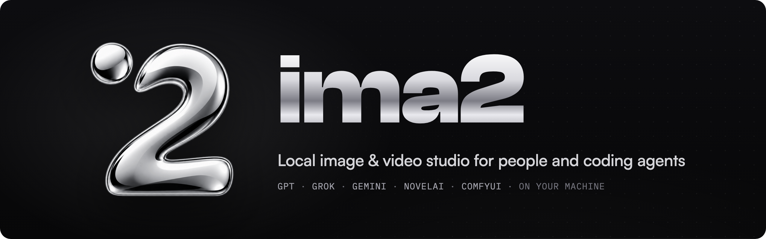 ima2 — local image and video studio for people and coding agents