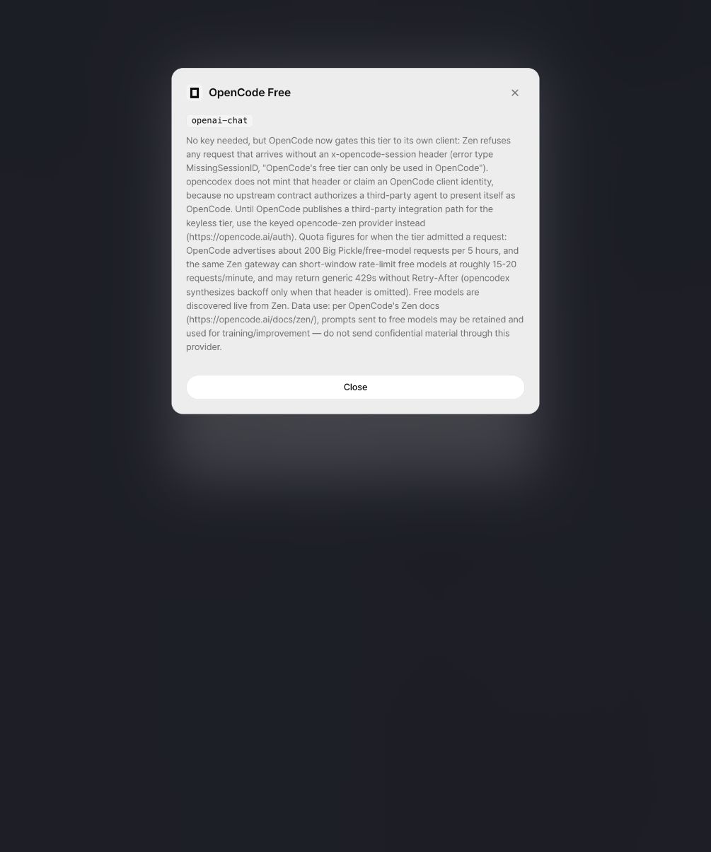 The full provider note open in a stacked popup dialog