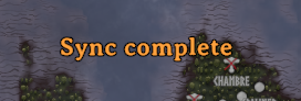 Sync complete