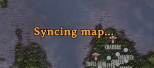 Syncing map