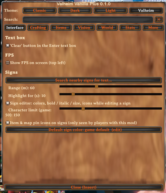 Valheim theme