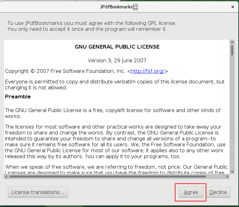 linux rpm license