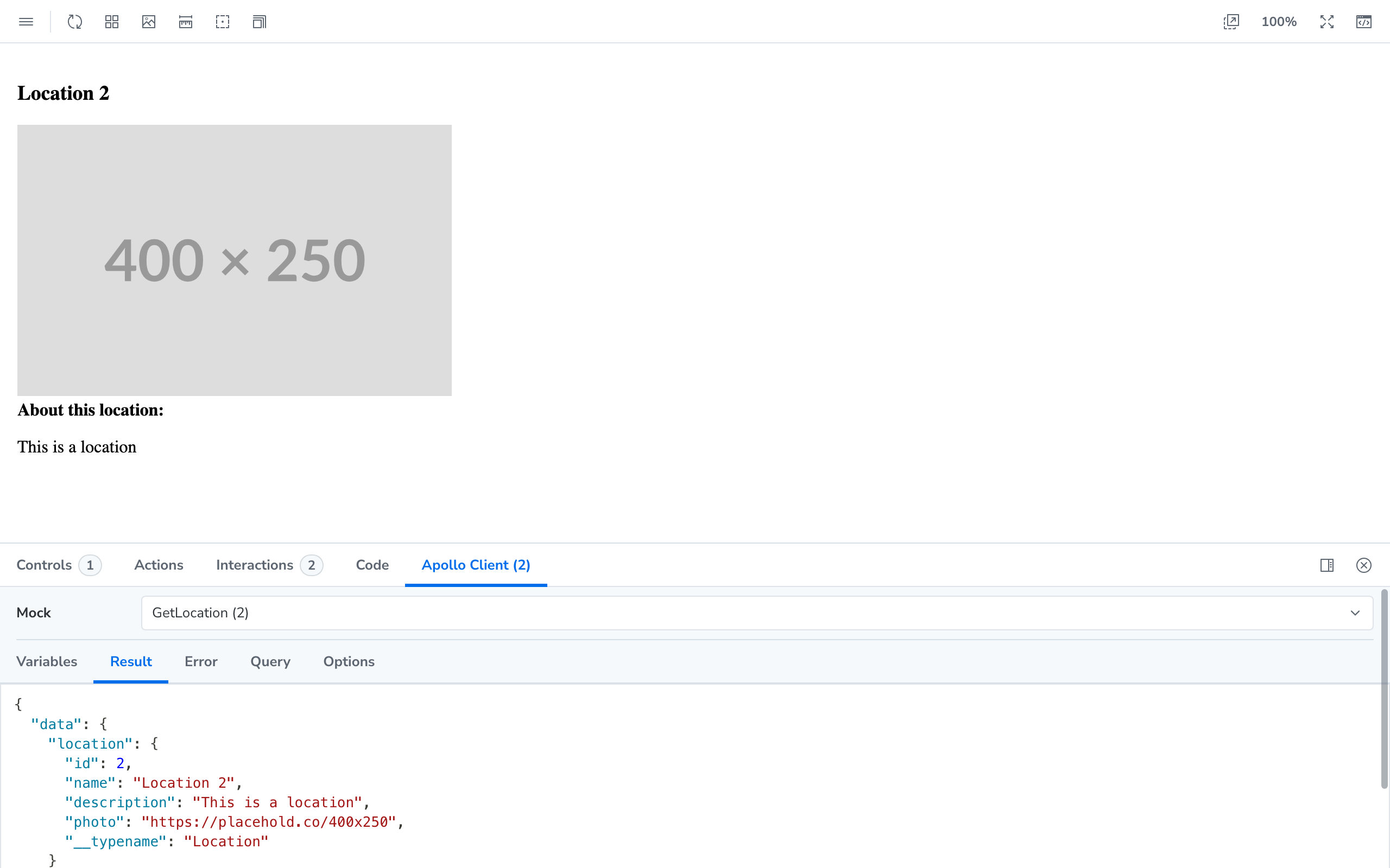 Addon UI Preview