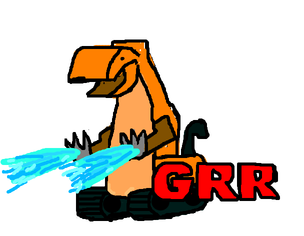 GRR is pronounced with two fists in the air