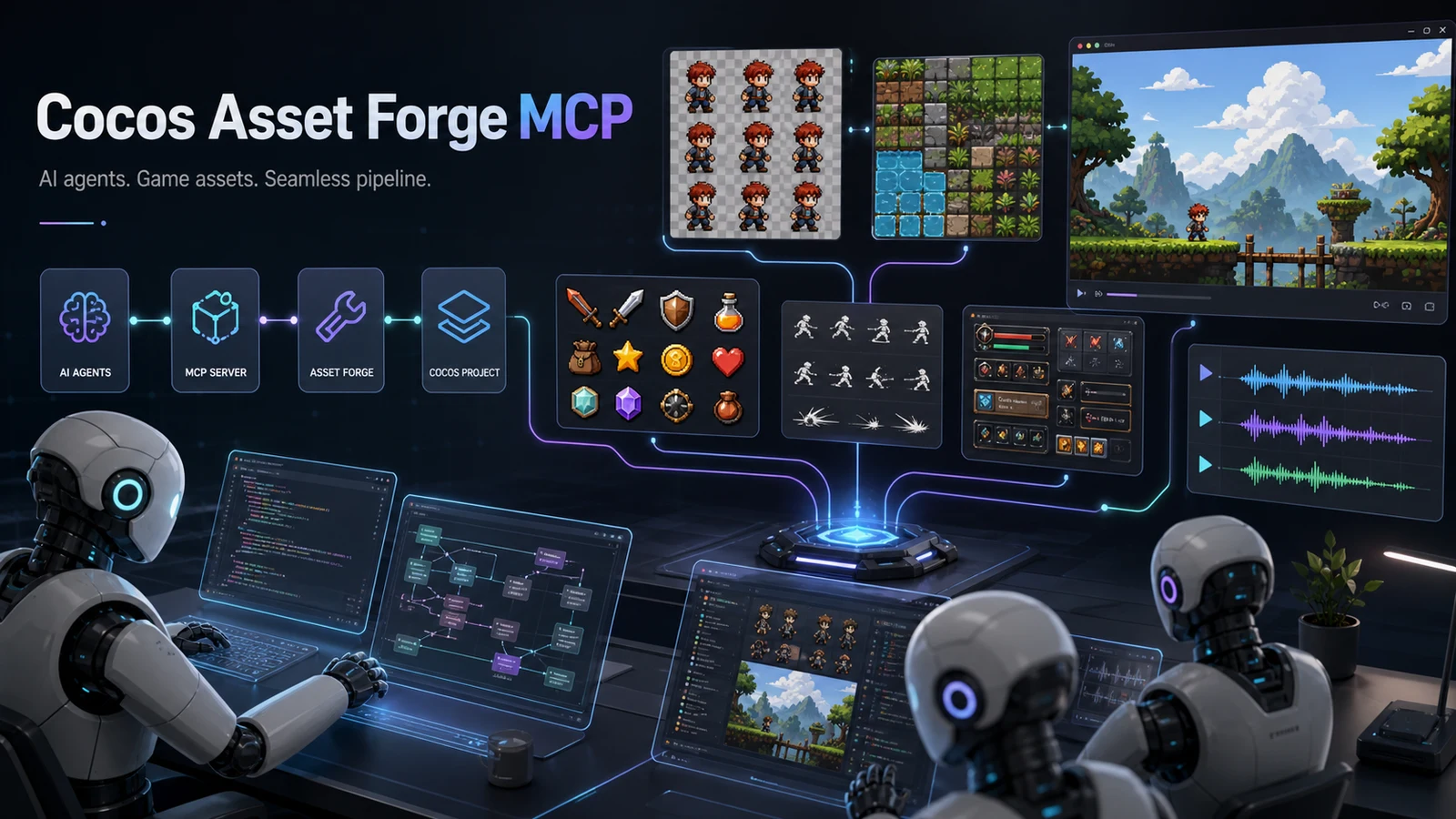 Cocos Asset Forge MCP hero
