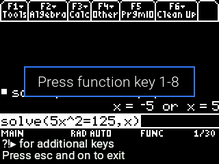 Function keys