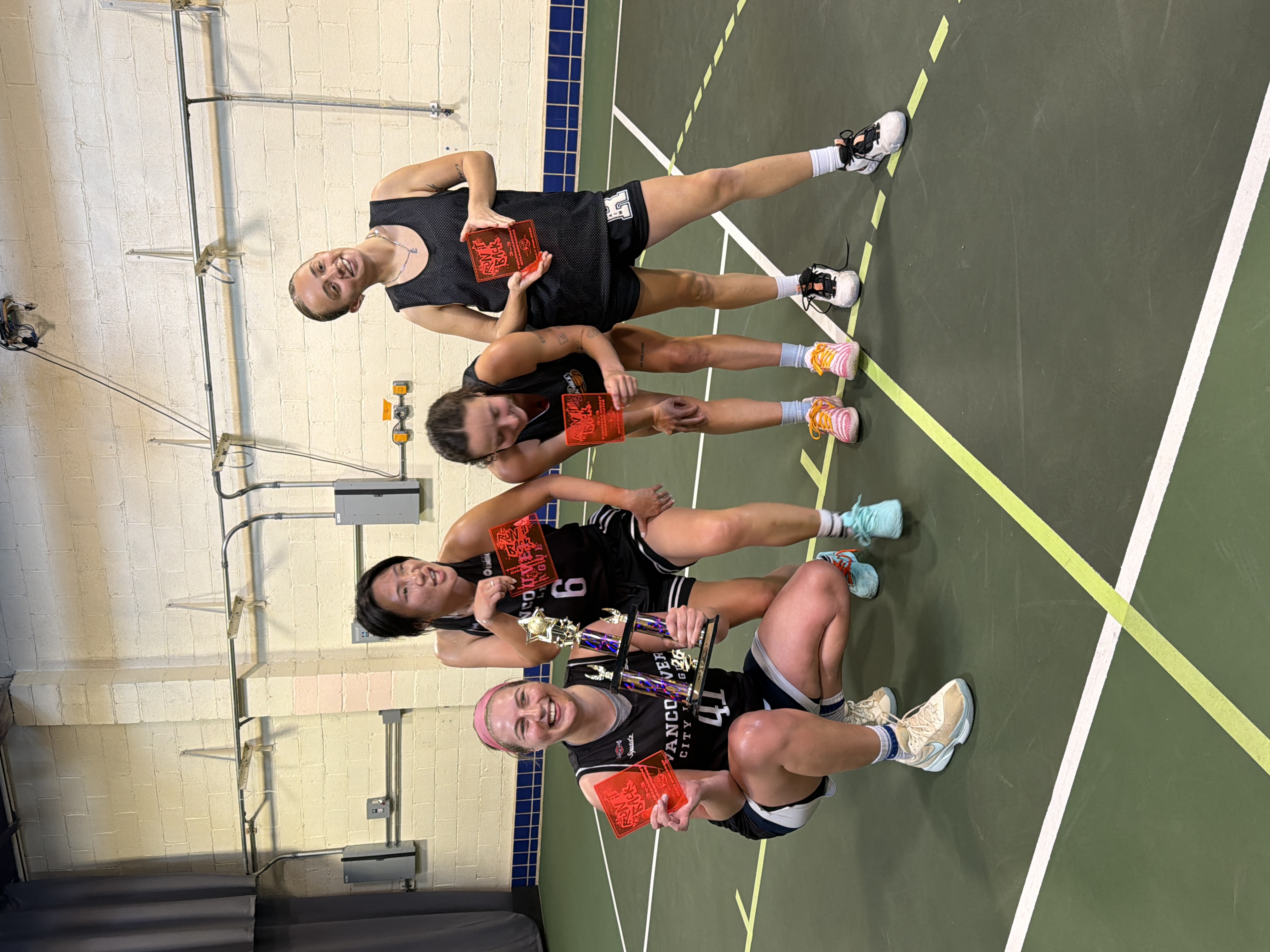 Winning team