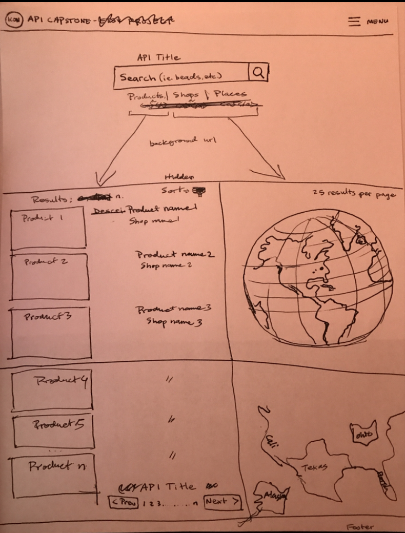 Initial Wireframes