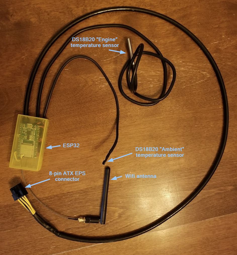 Assembled ESP32