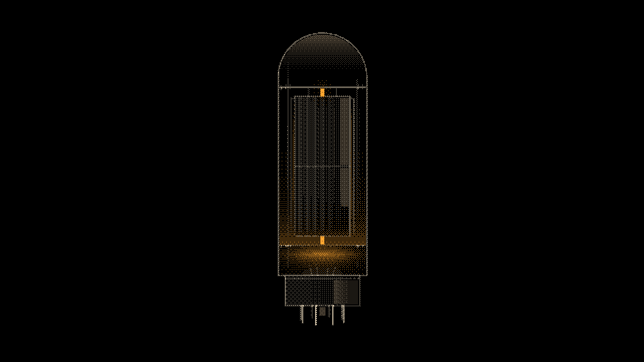 EL34: Power tube, heat at its foot
