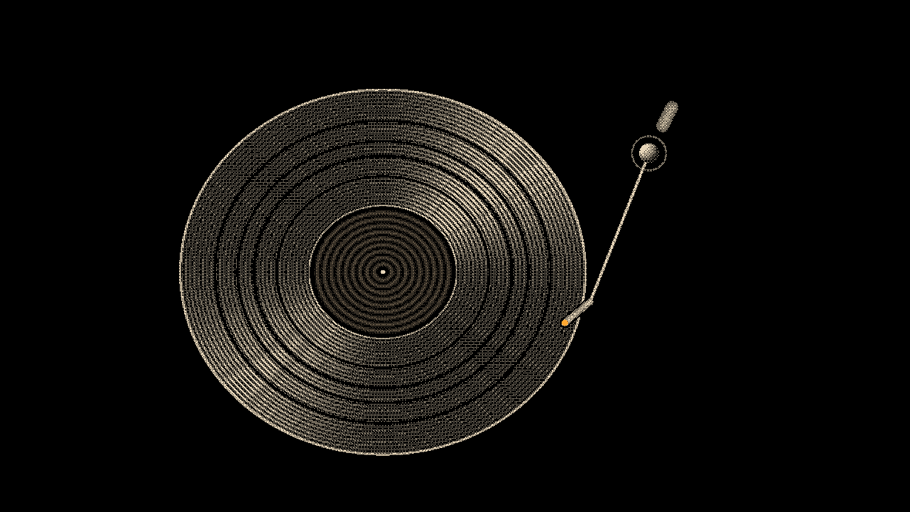 Record: LP, arm down