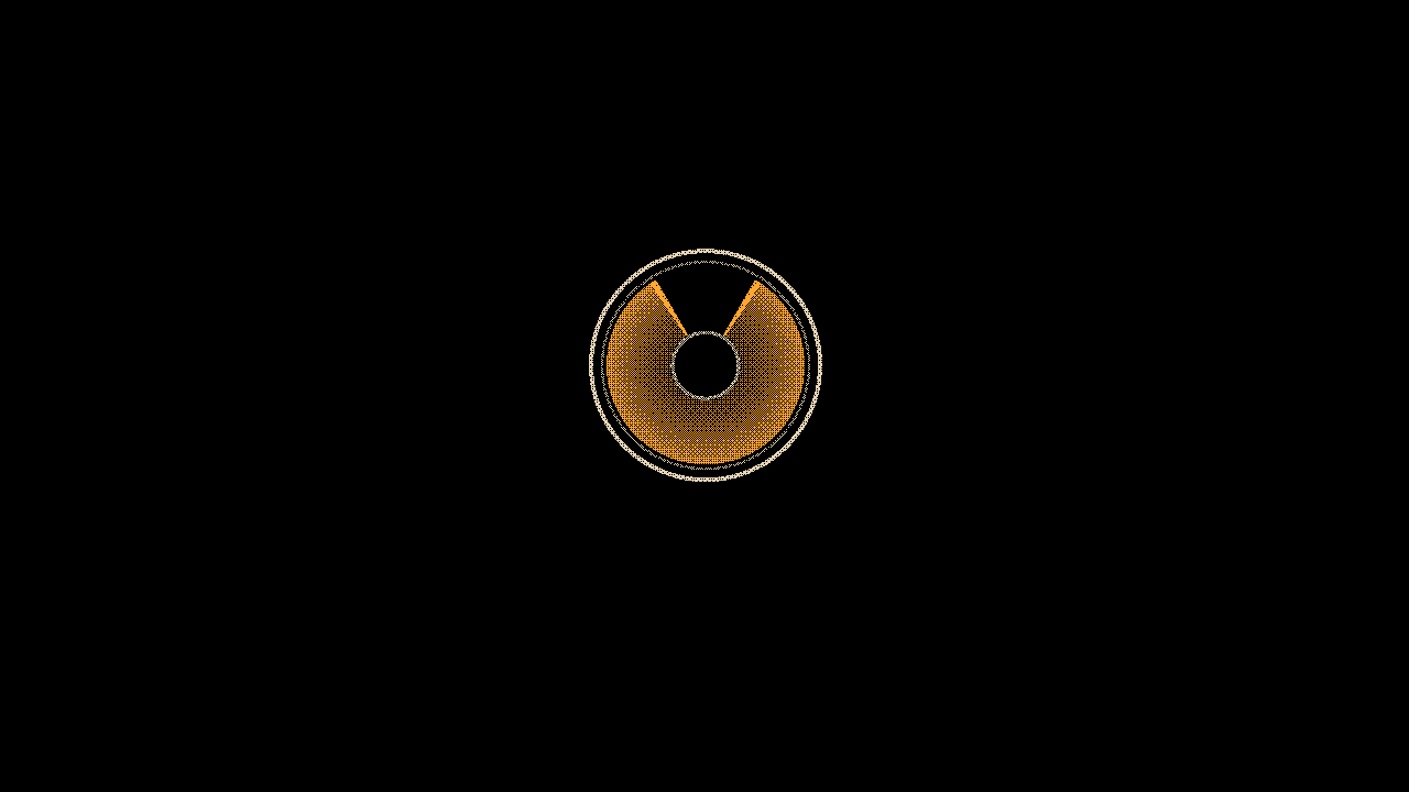 Magic eye: Tuning tube, amber ring