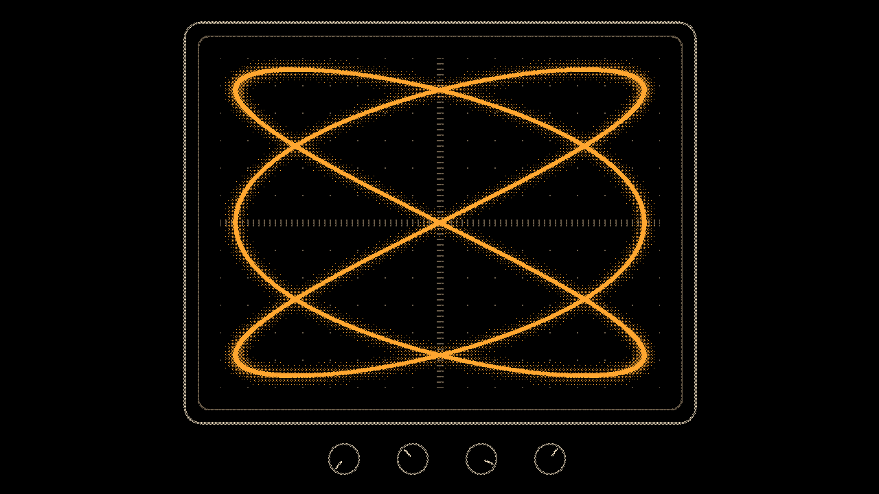 Scope: 3:2 Lissajous beam