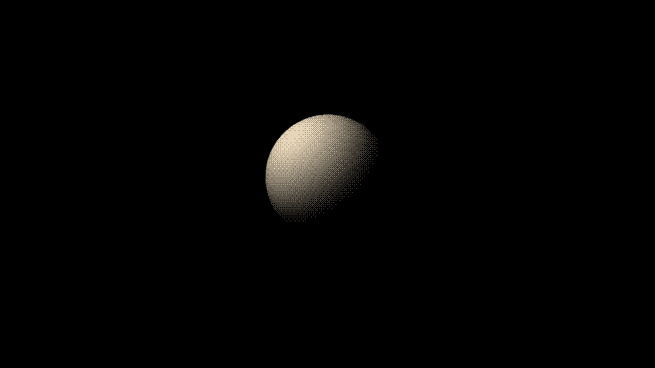 Orb: Flexoki's orb on black