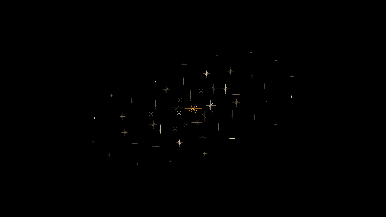 Spiral: Galaxy, amber core