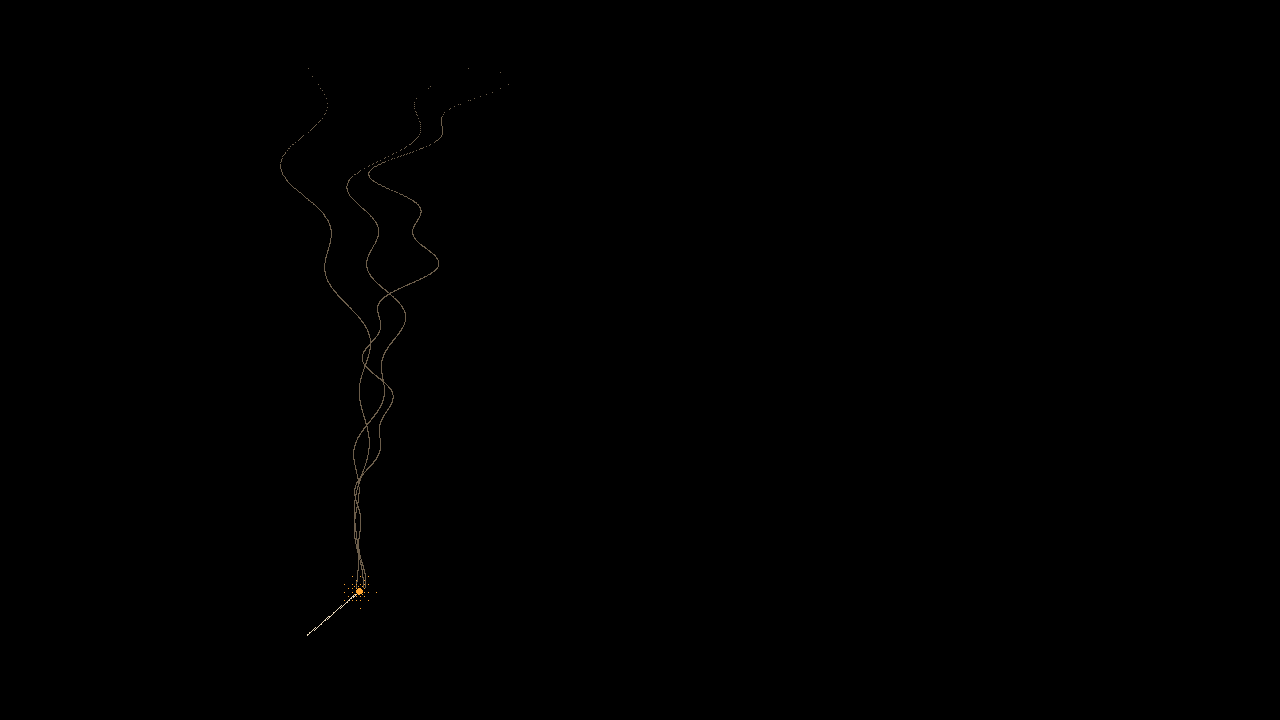 Smoke: Ember and drifting wisps