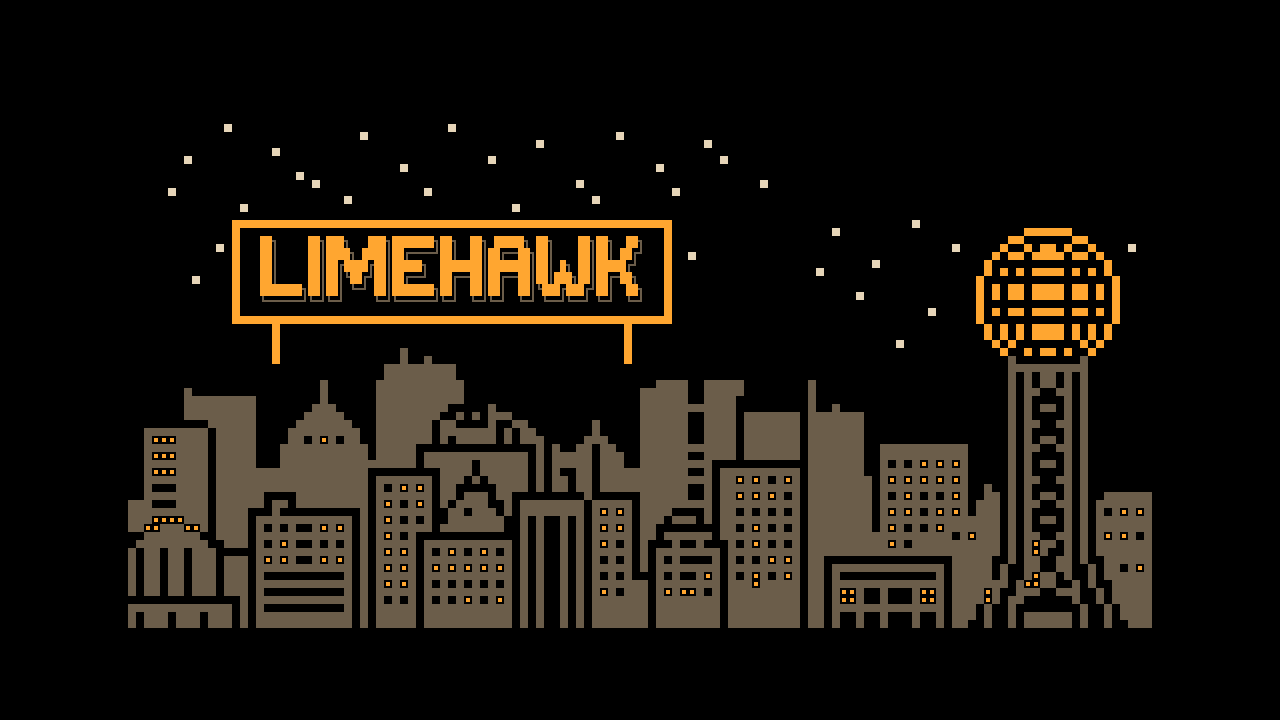 Flipper skyline: The LIMEHAWK sign, the Sunsphere