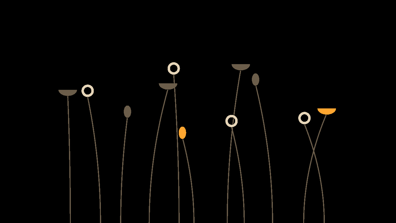 Stems: Cups, rings and buds