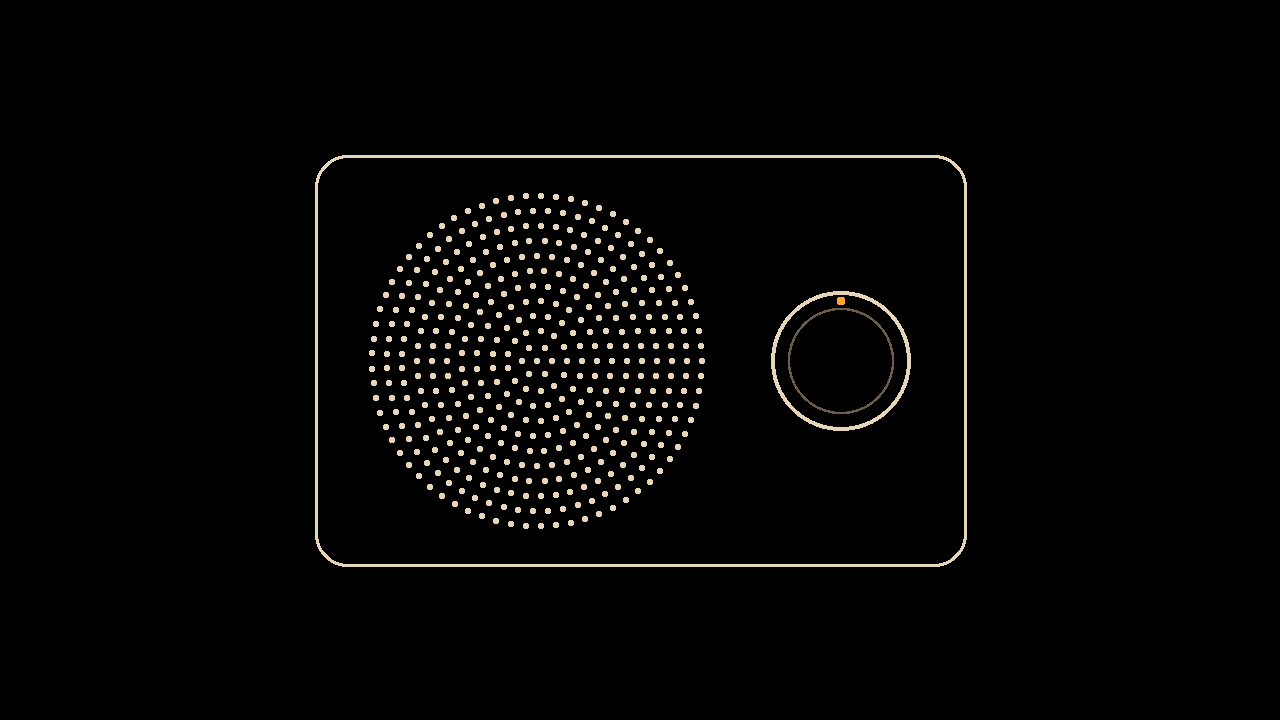Braun: Ring of holes, ring knob