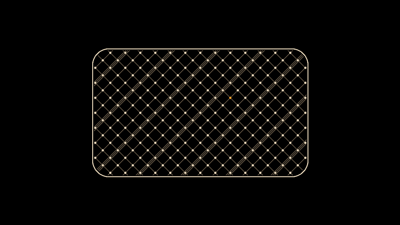 Grille cloth: Diamond weave, flecks