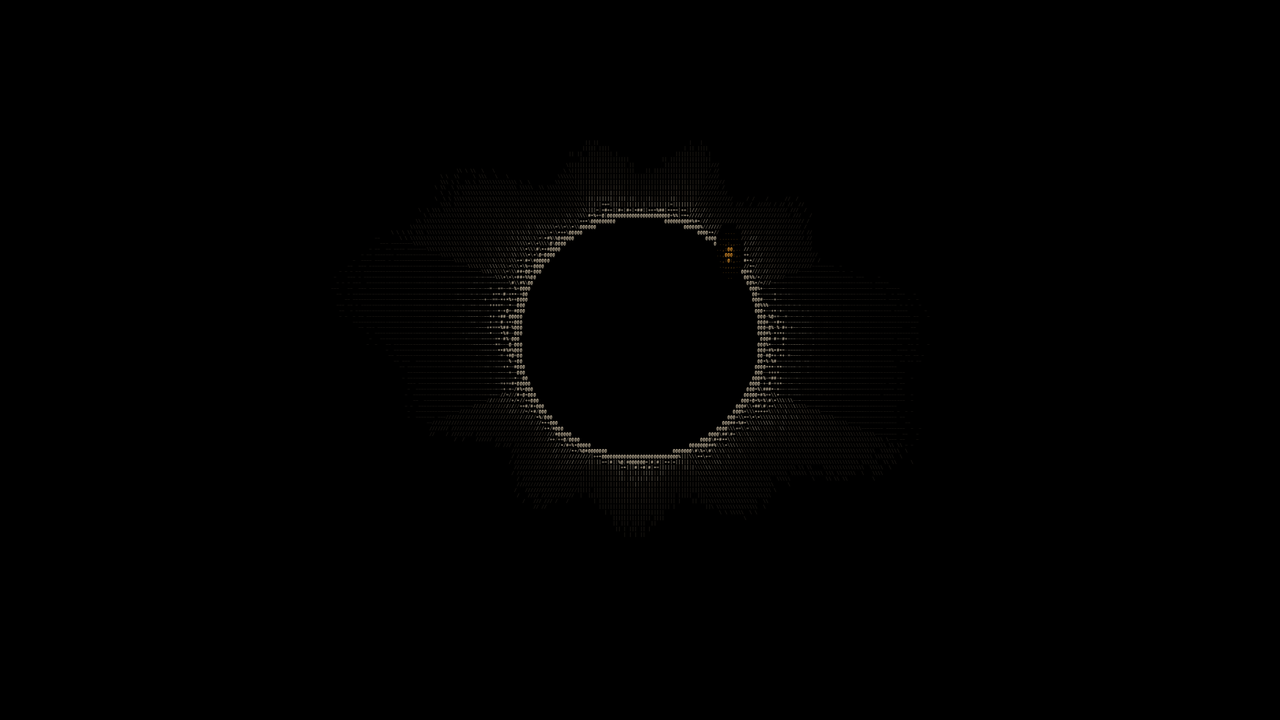 Eclipse: Corona combed into strokes