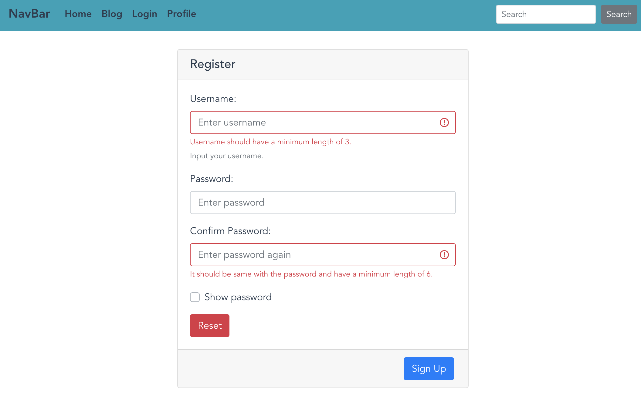 Image of signUp