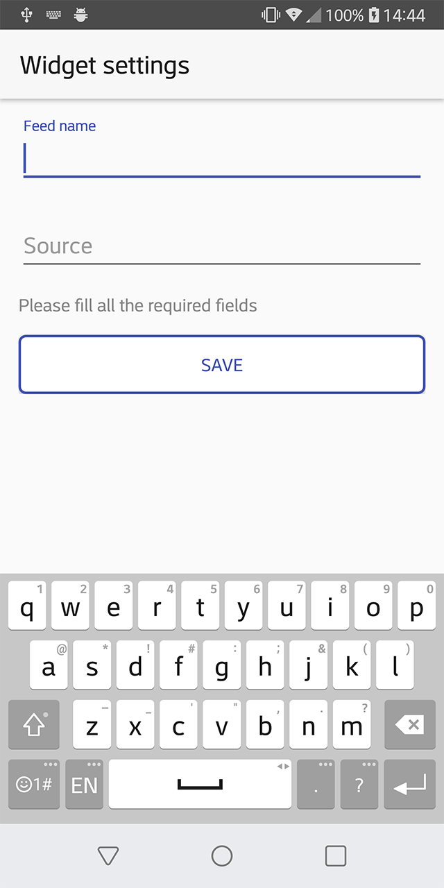GitHub - limnid/android-widget: Android RSS Widget