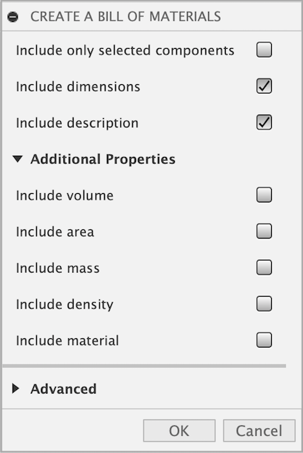 Additional Physics Properties