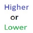 High Low Guessing Game icon