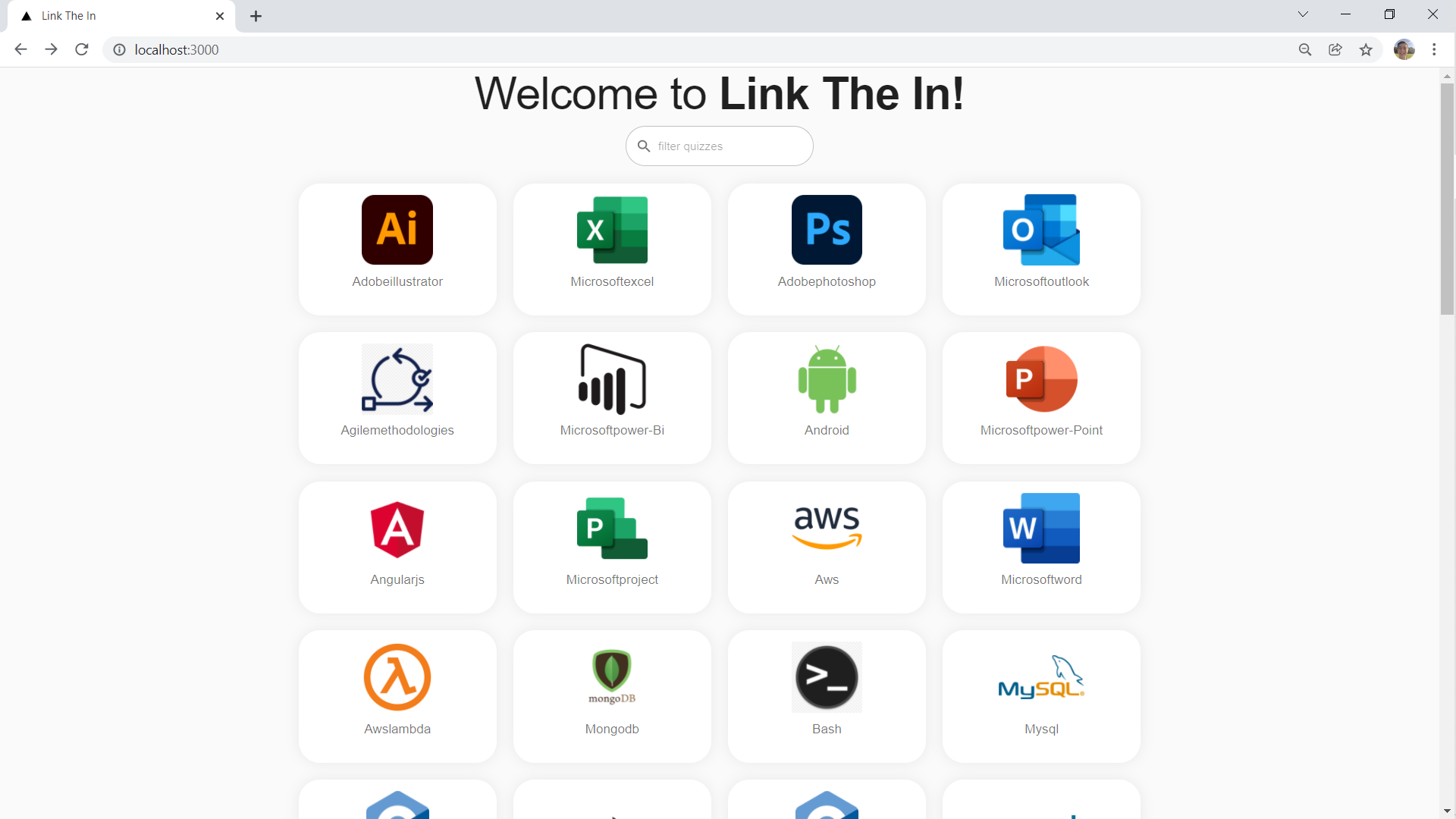 homepage