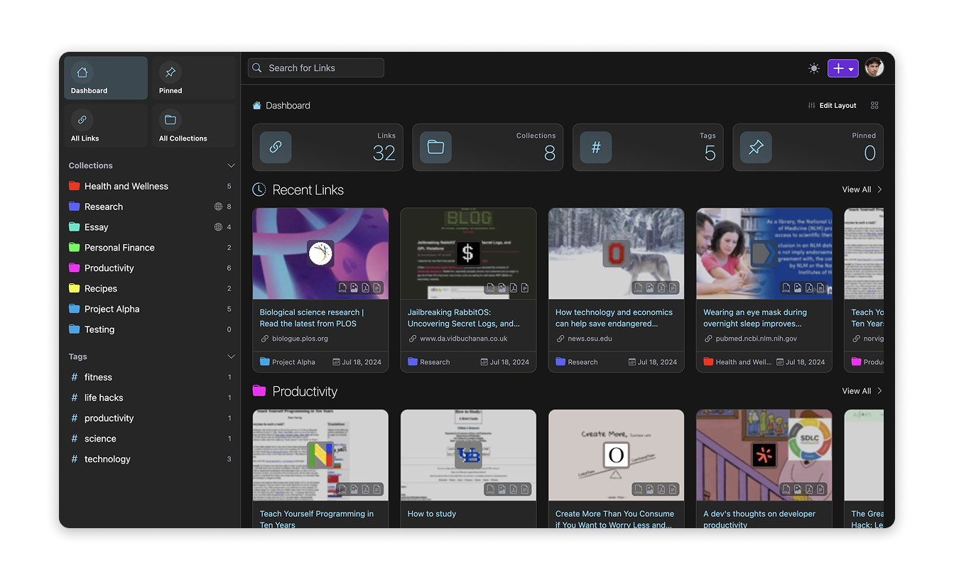 linkwarden/linkwarden cover