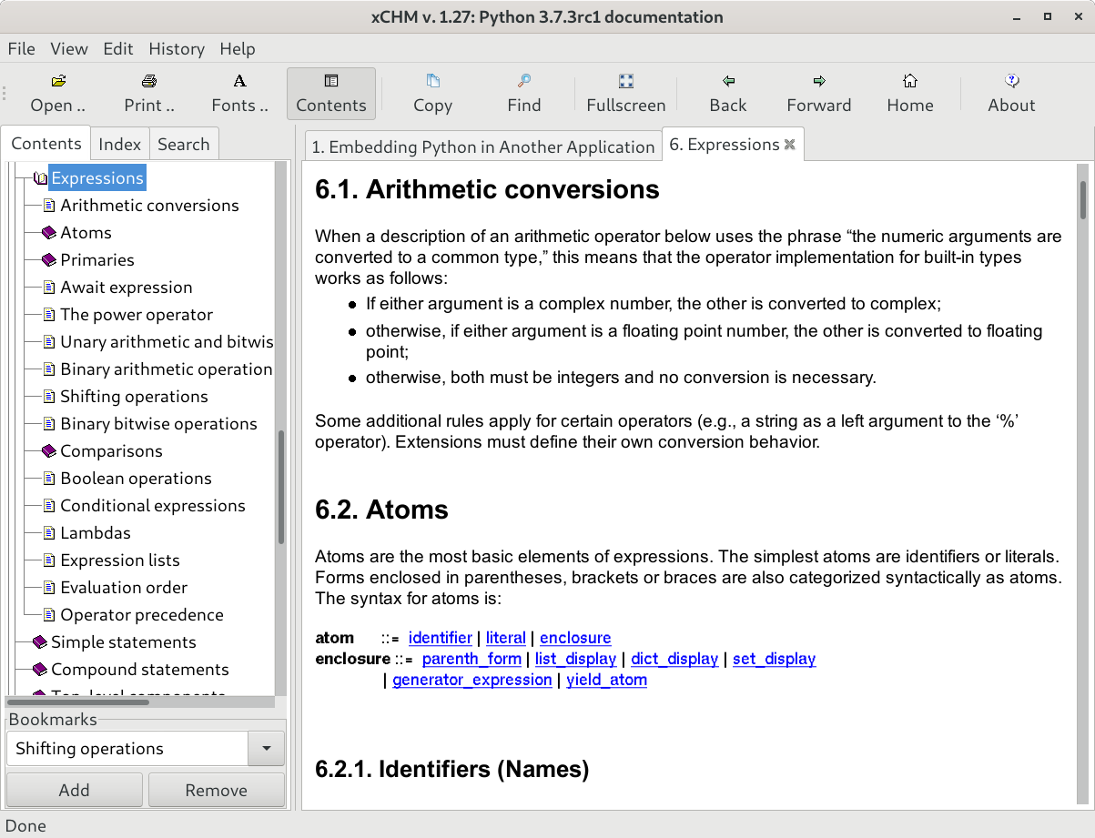 Python documentation