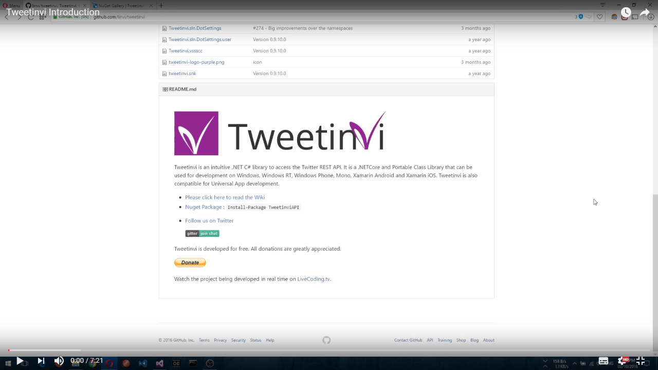 Github Linvi Tweetinvi Tweetinvi An Intuitive Twitter C Library For The Rest And Stream Api It Supports Net Netcore Uap Xamarin