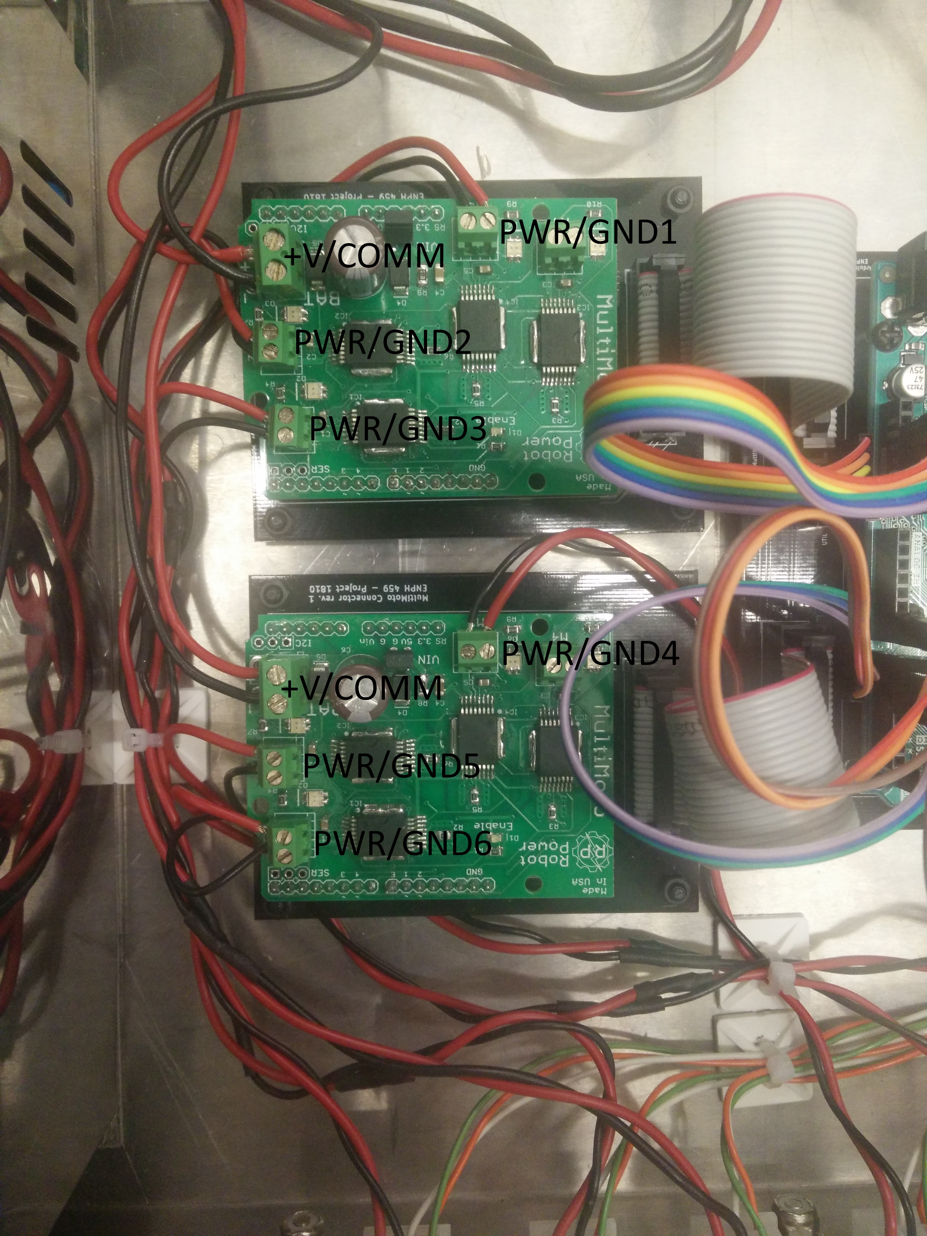 Picture of MultiMoto wiring