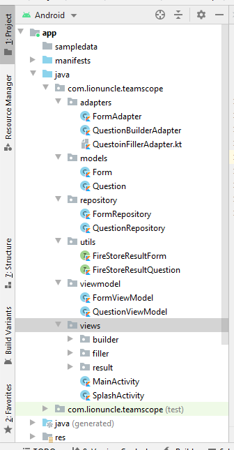 img project structure