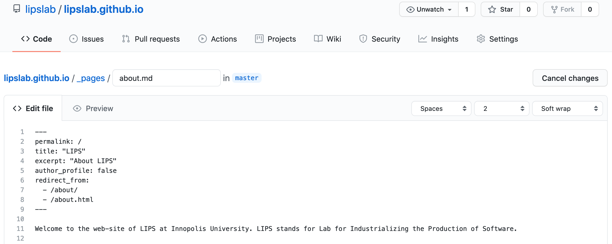 GitHub - lipslab/lipslab.github.io