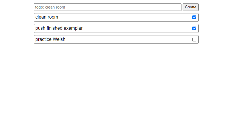 example outcome