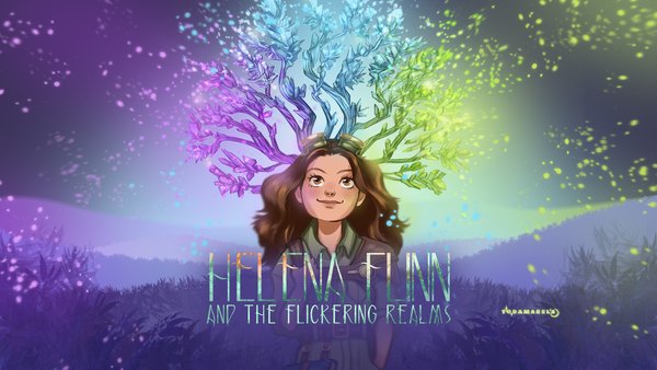 Helena Flinn — Flickering Realms, desktop wallpaper v2