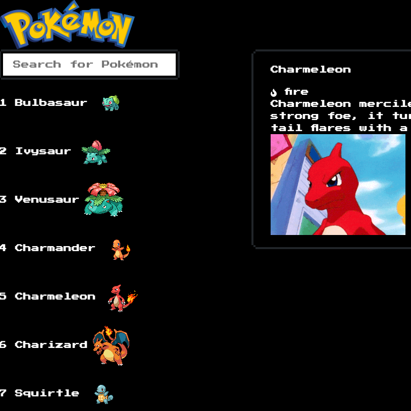 pokedex screenshot