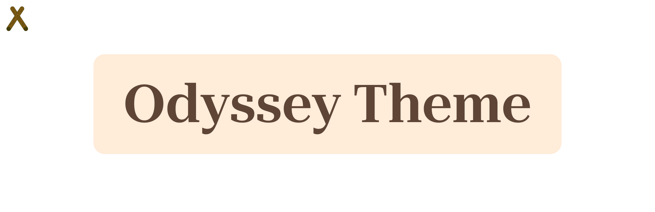 Odyssey Theme Banner