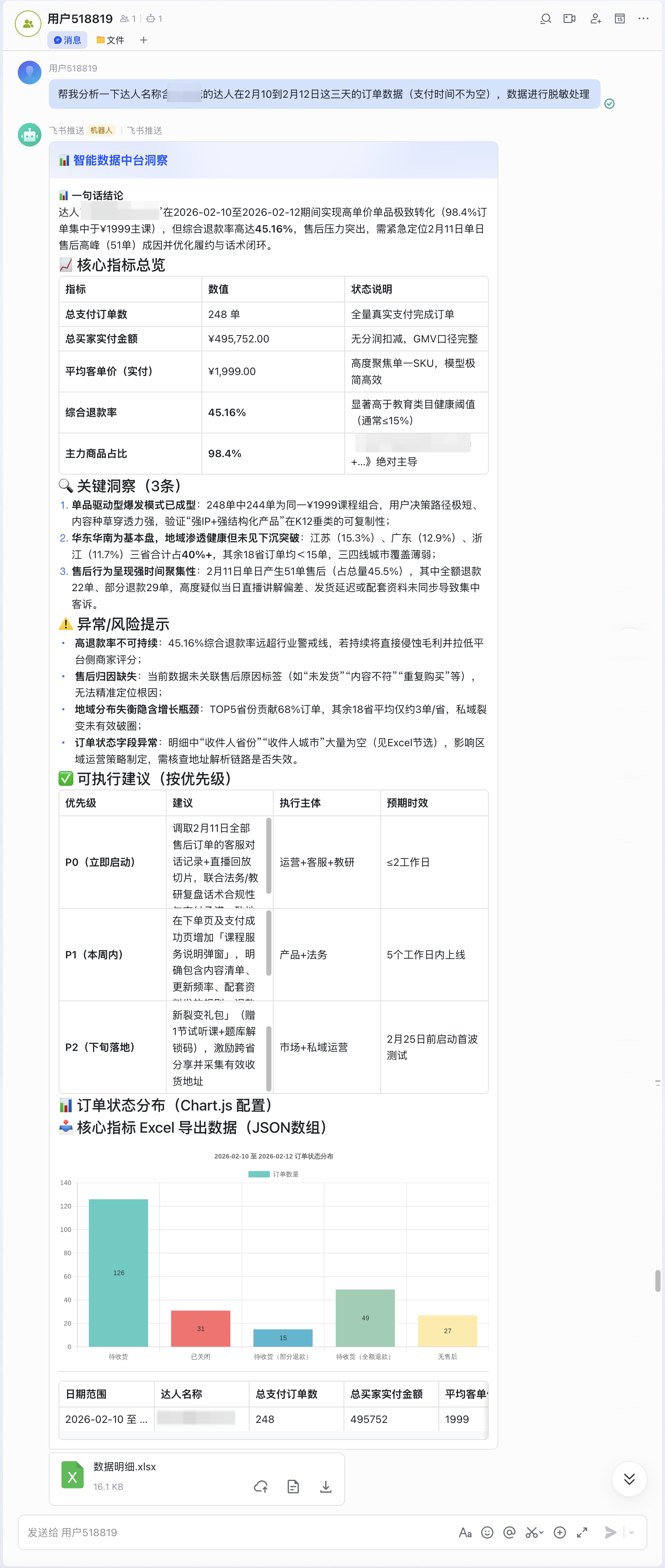 数据分析Agent使用示例