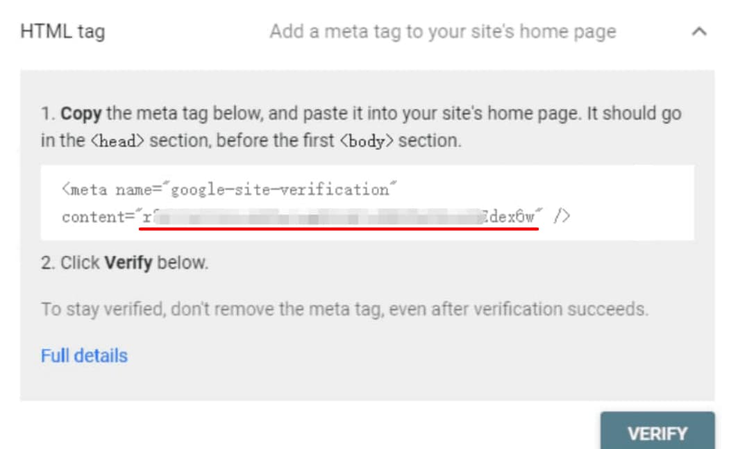 Stun | google_site_verification demo
