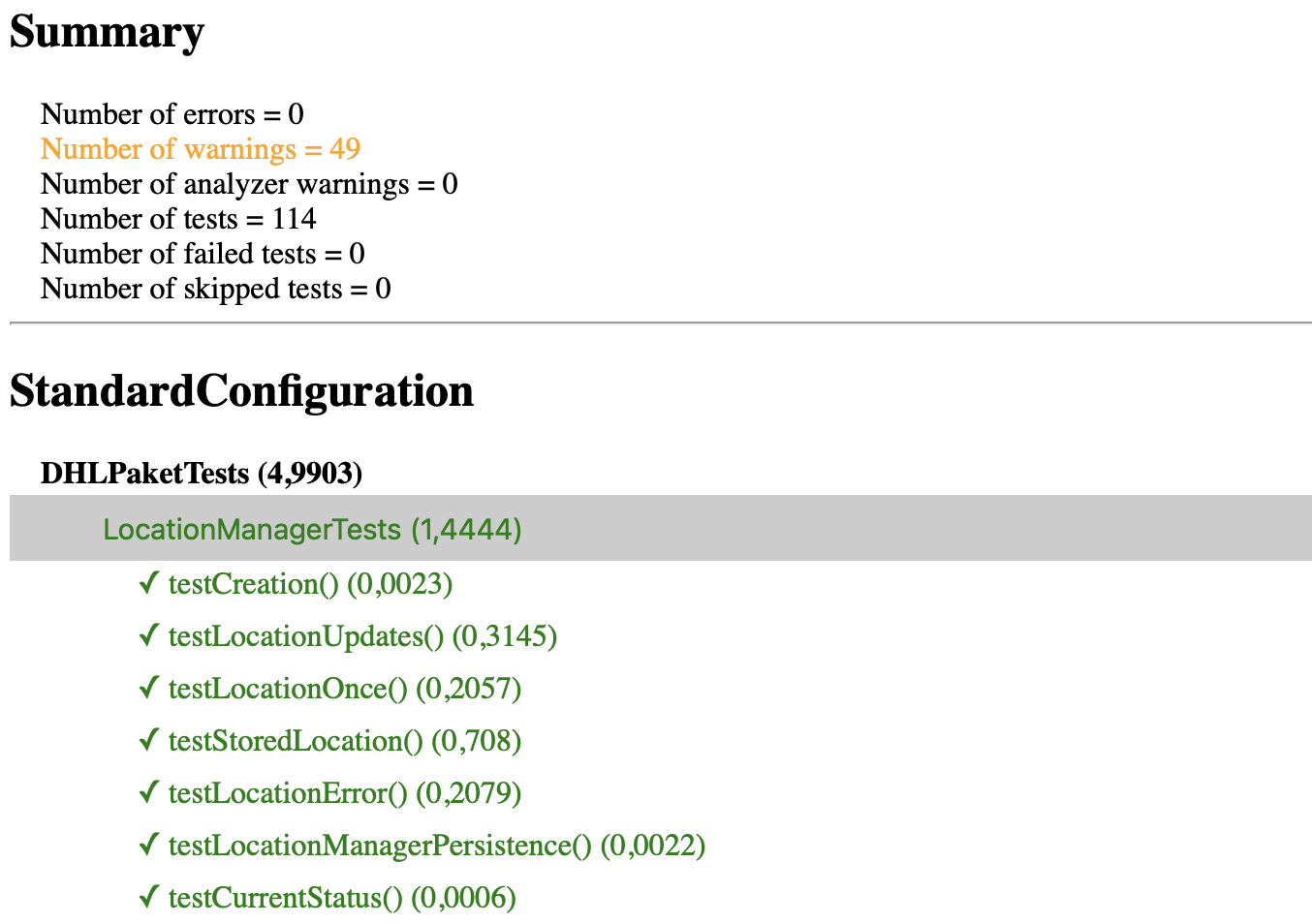 Interactive single page HTML file