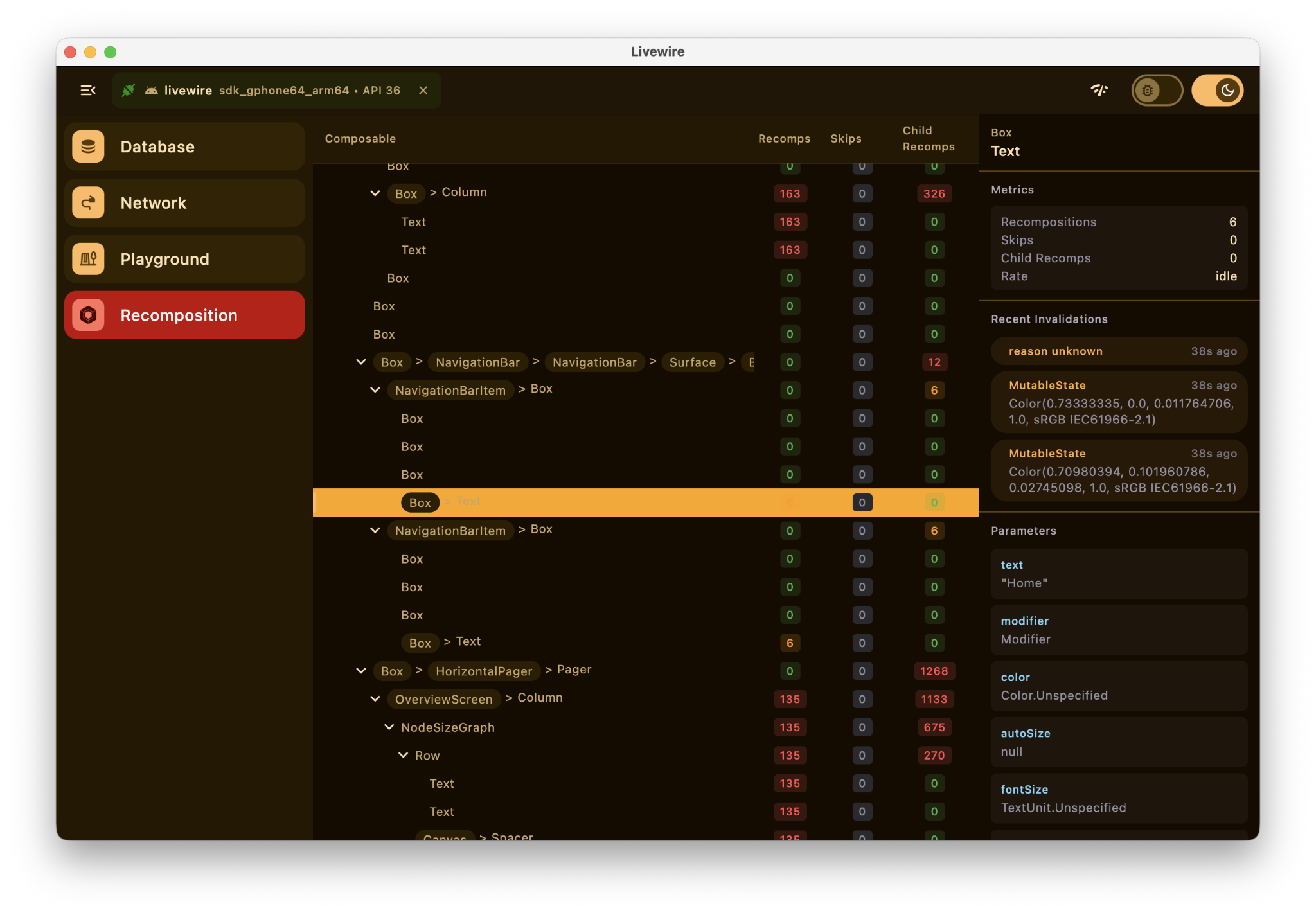 Recomposition plugin